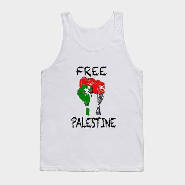 Free Palestine | Palestine in my heart Tank Top by TheAlmighty1